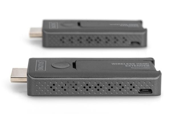 DIGITUS DS-55318 - Sender og mottaker - trådløs video/lyd-utvider - Wi-Fi 5 - opp til 50 m