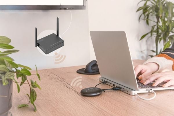 DIGITUS DS-55322 - Trådløs video/lyd-utvider - sender - 802.11a, 802.11b/g/n, Wi-Fi 5 - opp til 50 m
