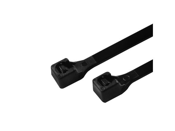 LogiLink KAB0004B, Tikkaiden kaapelinippu, Nylon, Musta, V2, 300 mm, 3,4 mm