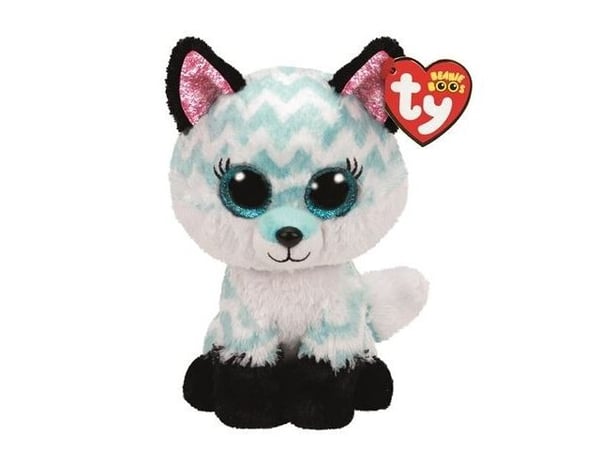 TY Beanie Boos Atlas - vannrev med chevronmønster 15 cm