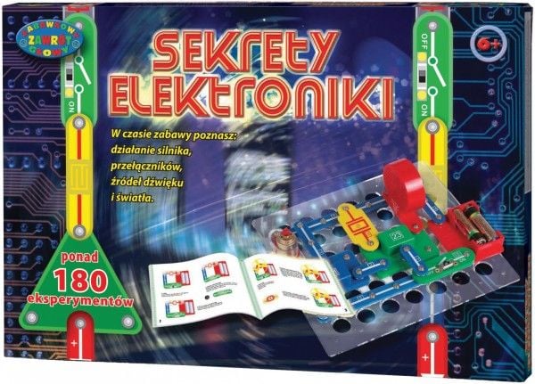 Varle läromässigt set – Elektronikens hemligheter – mer än 180 experiment – Dromader 85955