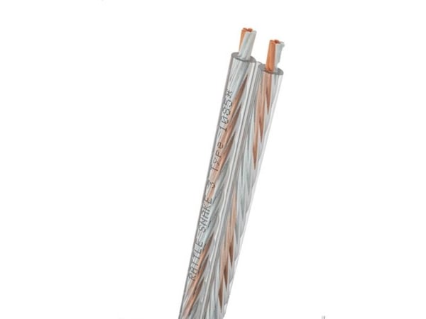 OEHLBACH Cavo per altoparlanti 2 x 3 mm² Trasparente D1C351 1 pz., Oksygenfritt kobber, 4 m, Gjennomsiktig