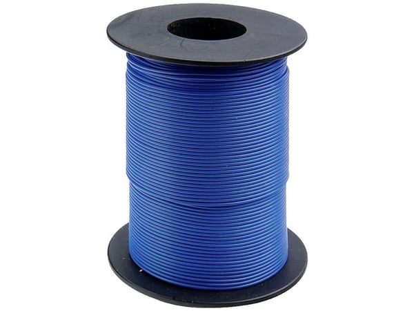 Donau Elektronik 125-S25-2 Johdin 1 x 0,25 mm² sininen 25 m