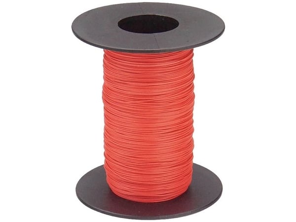 Donau Elektronik 110-0-100 Johdin 1 x 0,04 mm² punainen 100 m