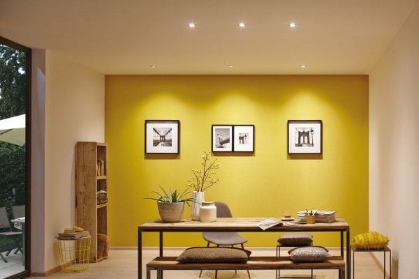 Paulmann 924.79, Tak, Børstet jern, Aluminium, IP44, LED, 230 W