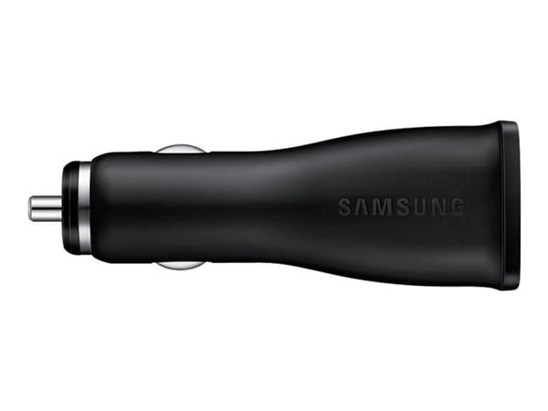 Samsung EP-LN915U - Strömadapter för bil - 2 A (USB) - på kabel: Micro-USB - svart - för Galaxy Note5, S6, S6 edge, S6 edge+