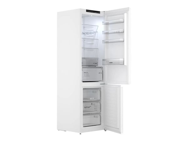 Bosch Serie | 4 KGN392WDF - Kjøleskap/fryser - bunnfryser - bredde: 60 cm - dybde: 66.5 cm - høyde: 203 cm - 363 liter - Klasse D - hvit