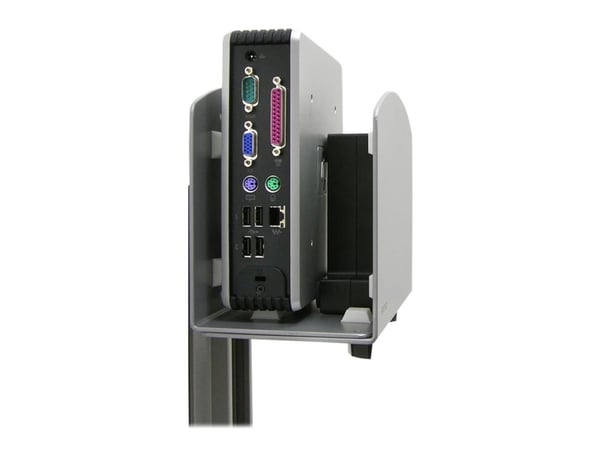 Ergotron Vertical Universal CPU Holder, 18 kg, Hopea, 3,04 kg, 140 x 268 x 203 mm, 4,5 kg