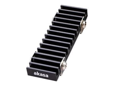 Akasa Gecko Pro - Fasttilstands-drevvarmelegeme - svart
