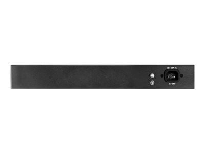 Lanberg RSFE-24P-2C-360 - Switch - ikke-styrt - 24 x 10/100 (PoE+) + 2 x Gigabit SFP (opplink) + 2 x 1000Base-LX/SX - rackmonterbar - PoE+ (360 W)