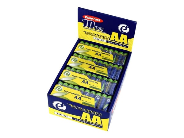 Gembird EG-BA-AASA-01 - Batteri 10 x AA-type - Alkalisk