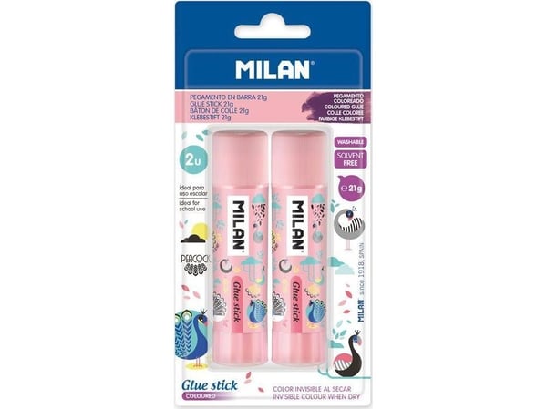Milan liimapuikko MILAN 21G PEACOCK 2 kpl per puikko violetti