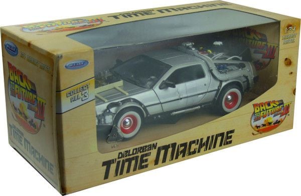 WELLY Auto DeLorean Back to the Future III 1:24 22444