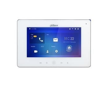 Dahua Technology VTH5221DW-S2, 17,8 cm (7"), 1024 x 600 pikseliä, LCD, Valkoinen