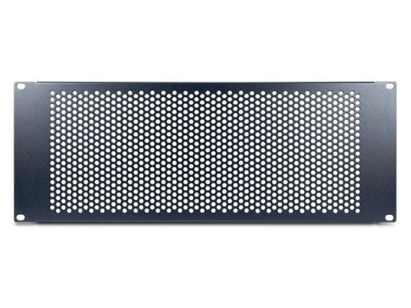 Inter-Tech PINHOLE APERTURE - Blindplate - RAL 9005 - 4U - 19"