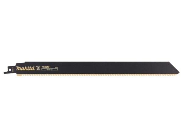 Makita B-55594-10, Sabelsagblad, Stål, Tre, Tungsten Carbide (TC), Sort, 30,5 cm, 10 stykker