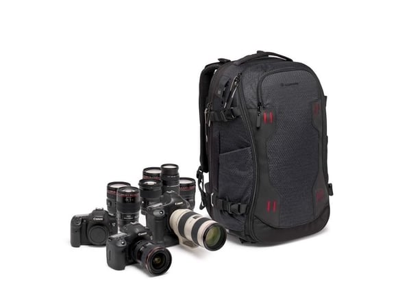 Manfrotto Pro Light Flexloader L - Ryggsekk for digitalfotokamera / camcorder / notebook - nylon, syntetisk tøy - svart