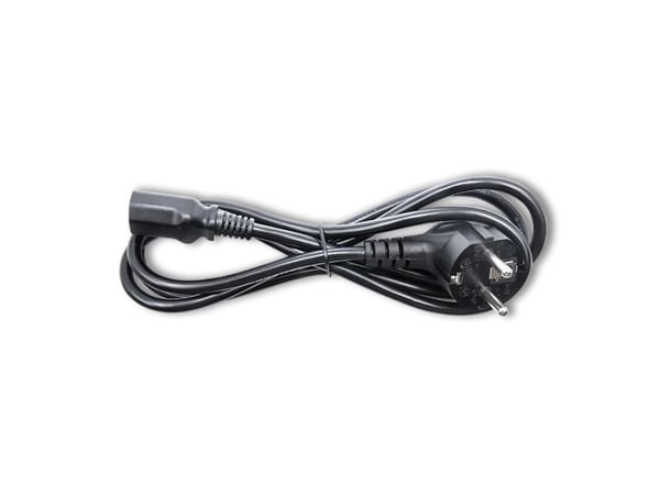 Qoltec - Sähköjohto - CEE 7/7 til IEC 60320 C13 - 250 V - 16 A - 1,5 m - 1,5 m