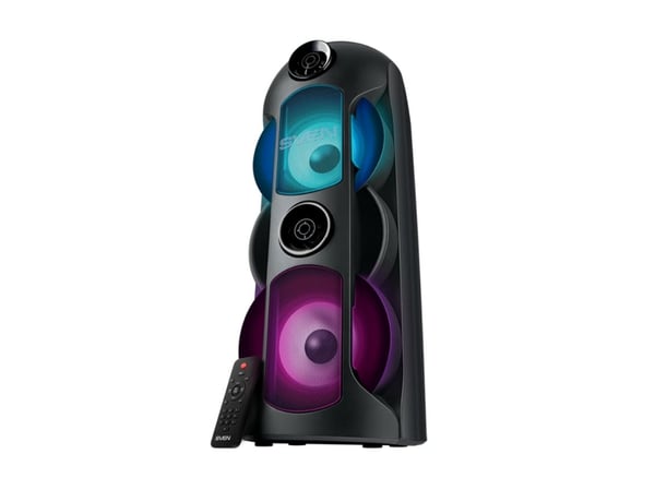 SVEN PS-720, 80 W, 45 - 22000 Hz, Langallinen & langaton, Kannettava monokaiutin, Musta, Rotaatio