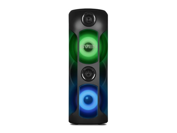 SVEN PS-720, 80 W, 45 - 22000 Hz, Ledning & Trådløs, Bærbar monohøyttaler, Sort, Rotasjon