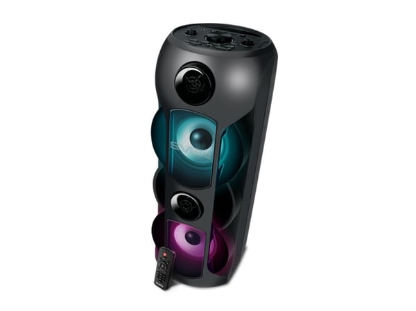 SVEN PS-720, 80 W, 45 - 22000 Hz, Ledning & Trådløs, Bærbar monohøyttaler, Sort, Rotasjon