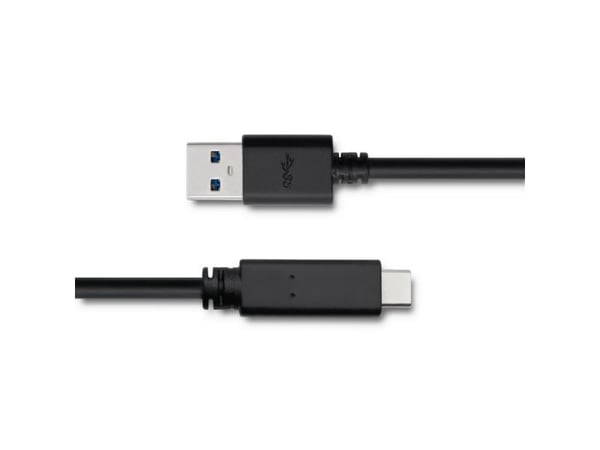 Qoltec - USB-kabel - USB-C (hann) til USB-type A (hann) - USB 3.1 - 1.8 m - svart