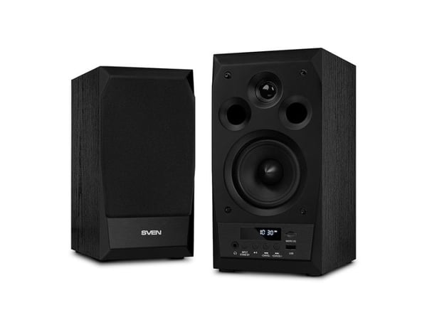 SVEN MC-10, 50 W, universell, svart, MDF, IR, FM