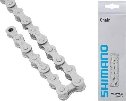 Shimano CN-NX10, Sykkelkjede, Bysykkel, Stål, 25,4 / 2 mm (1 / 2")