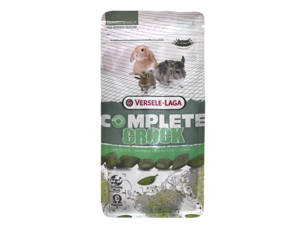 Versele-Laga Crock Herbs, Matbit, 50 g, Kanin, Omega-3, Vitamin A, Vitamin C, Vitamin D3, Vitamin E, Veske
