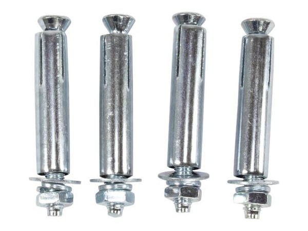 Inter-Tech - Brakettsett (vertikal) - veggmonterbar - RAL 9005 - 2U - 19"