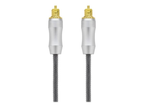 High-end Toslink-kabel DELTACO optisk digital lydkabel, 5m, svart / TOTO-15-K / 00190004