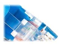 Netrack - Patchkabel - RJ-45 (han) til RJ-45 (han) - 5 m - UTP - CAT 6 - formet, knastfri - blå