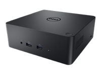 Dell Dual USB-C Thunderbolt Dock TB18DC - Dockningsstation - USB-C / Thunderbolt 3 - VGA, HDMI, DP, Mini DP, Thunderbolt - 1GbE - 210 Watt - för Pr...