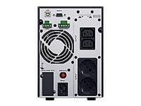 CyberPower Smart App Online S OLS1500EA - UPS - AC 230 V - 1350 watt - 1500 VA - enkeltfase - RS-232, USB - utgangskontakter: 4 - aktiv PFC - svart