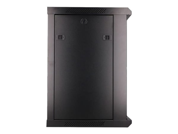 Extralink - Rack skap - 600x450 mm - veggmonterbar - svart - 12U - 19"