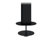 HAGOR HA - Stativ - for nettbrett - svart - skjermstørrelse: 9.7"-12.9" - monteringsgrensesnitt: 75 x 75 mm - skrivebord, malje