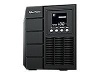 CyberPower Smart App Online S OLS1500EA - UPS - AC 230 V - 1350 watt - 1500 VA - enkeltfase - RS-232, USB - utgangskontakter: 4 - aktiv PFC - svart