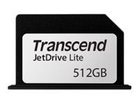 Transcend JetDrive Lite 330, 512 GB, 95 MB/s, 75 MB/s, Pölynkestävä, Iskunkestävä, Vedenkestävä, Musta