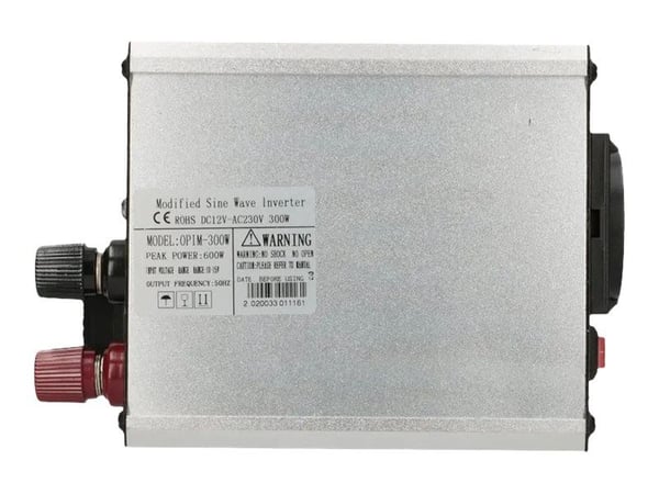 Extralink CAR VOLTAGE CONVERTER 12V - 230V, 300W, MODIFIED SINUS OPIM-300W, Universaali, Auto, 12 V, 1 Hz, 300 W, 230 V