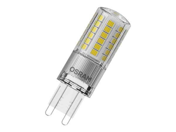 OSRAM LED STAR - LED-lyspære - klar finish - G9 - 4.8 W (ekvivalent 50 W) - klasse E - varmt hvitt lys - 2700 K