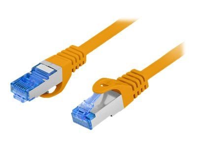 Lanberg PCF6A-10CC, 1 m, Cat6a, S/FTP (S-STP), RJ-45, RJ-45, Oranssi