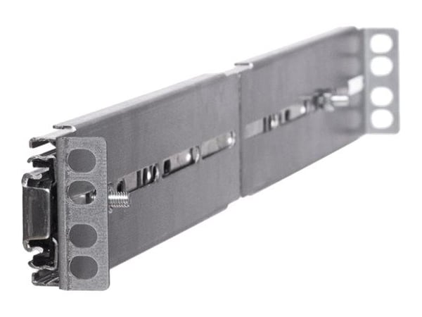 Netrack - Monteringsskinner for rack - sølv - 4U - 19"