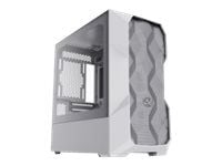 Cooler Master MasterBox TD300 MESH - Tower - micro ATX - sidepanel med vindu (herdet glass) - ingen strømforsyning (ATX) - hvit - USB/lyd