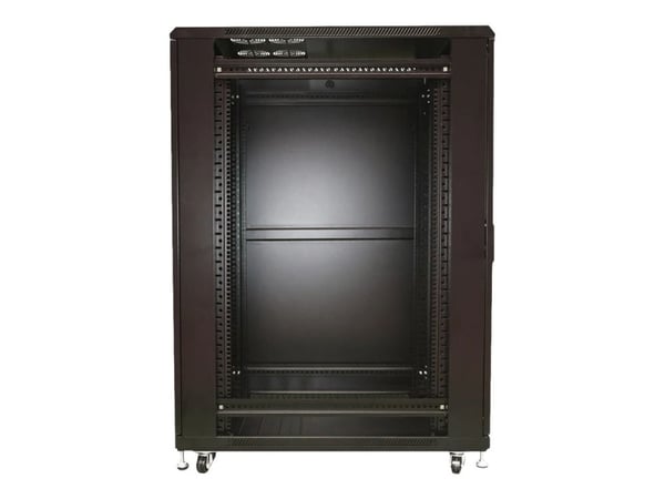 Extralink - Rack skap - 600x600 mm - står på gulv - svart - 37U - 19"