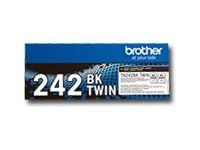 Brother TN-242BKTWIN, 2500 sivua, Musta, 2 kpl