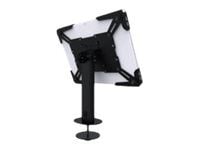 HAGOR HA - Stativ - for nettbrett - svart - skjermstørrelse: 9.7"-12.9" - monteringsgrensesnitt: 75 x 75 mm - skrivebord, malje