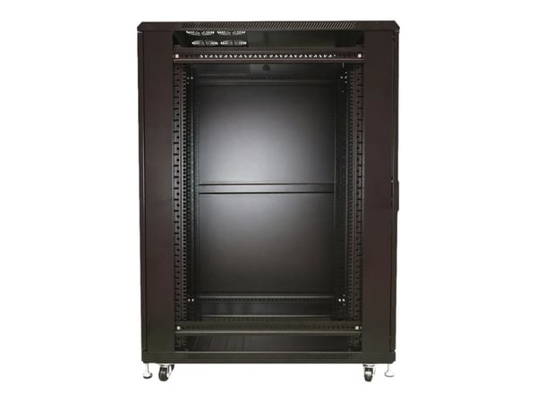 Extralink EX.14435, Itseseisova teline, 37U, 800 kg, Näppäinlukko, Säädettävät jalat, Tehostunut kaapelinhallinta