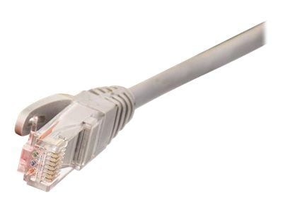Netrack - Koblingskabel - RJ-45 (hann) til RJ-45 (hann) - UTP - CAT 5e - formstøpt, uten hindringer, flertrådet - grå