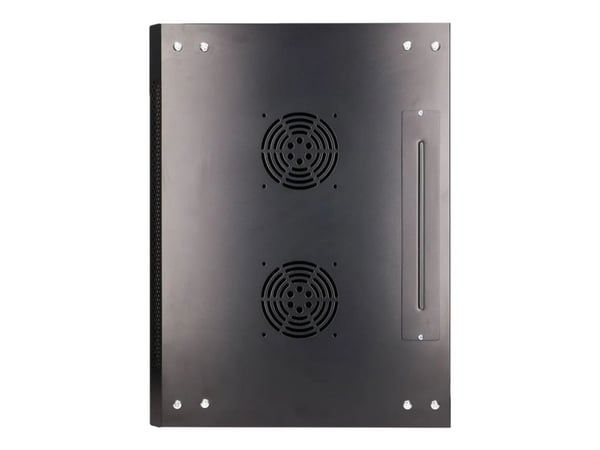 Extralink - Rack skap - veggmonterbar - svart - 9U - 19"
