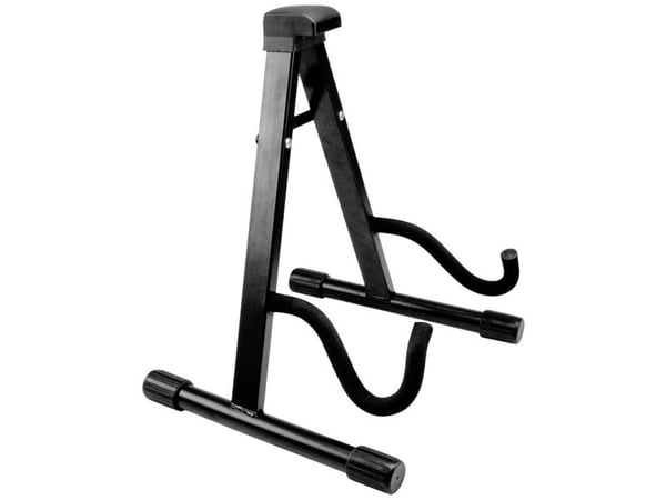 DIMAVERY gitarstativ for el-gitar svart (26348049)